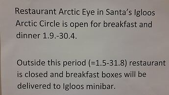 Santa's Igloos Arctic Circle