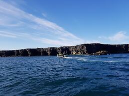 Black beach cottage