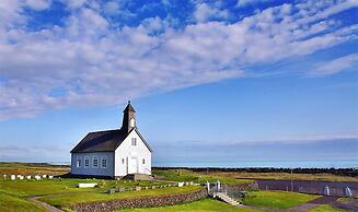 Black beach cottage