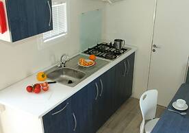 Happy Camp mobile homes in Füred Camping