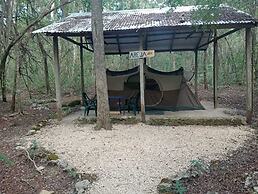 Campamento Yaaxche en Calakmul