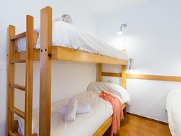Family flat with parking near beach
