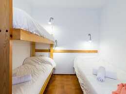 Family flat with parking near beach