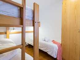 Family flat with parking near beach