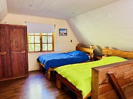 Cabañas entre montañas con tinajas calientes