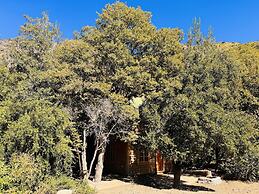 Cabañas entre montañas con tinajas calientes