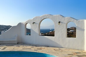 Complex of Cycladic traditional houses