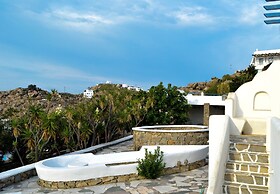 Complex of Cycladic traditional houses