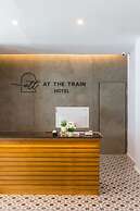 At the train