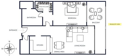 bnbme | Fairmont The Palm | 1 BDR