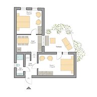 Haus in Bewegung