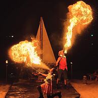 Sunset Beach Resort & Spa- Beachfront Pirate Fire Show
