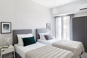 UPSTREET Minimal 2BD Apt-Lycabettus view