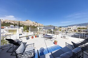 Yourhome under Acropolis Roofdeck w.view