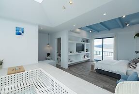 Blue White