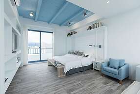 Blue White