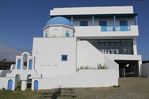 Blue White