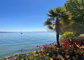 Spacious Apartment near Lake Constance with Covered Balcony