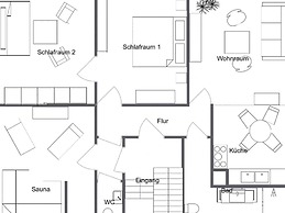 Ferienwohnung mit Sauna in Schonbrunn Thuringen