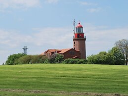 Log Cabin Near Baltic Sea Lighthouse