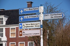 Charming Apartment in Langweer With Jetty