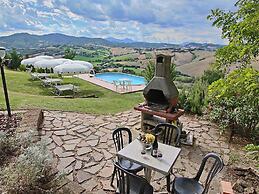 Apartment in Piticchio With Pool and BBQ