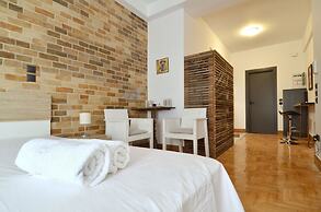 A modern rustic cosy apartment
