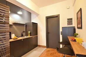 A modern rustic cosy apartment