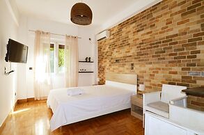 A modern rustic cosy apartment