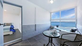 Blue and white pension