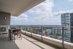 17th Level 1bed1bath APT Macquaire Park+wifi+view