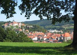 Ferienwohnung in Oberfranken mit Garten
