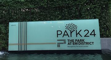 1br Park24, Lux Condo City Cente, 500m bts E5, Skytop Pool