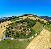 Bungalow im Feriendorf Uslar mit Gartenterrasse