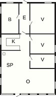 Tranquil Holiday Home in Jerup near Sea