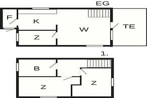 6 Person Holiday Home in Romo