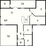 6 Person Holiday Home in Jerup