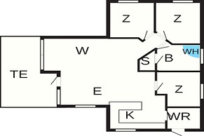 9 Person Holiday Home in Hemmet