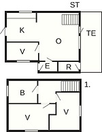 6 Person Holiday Home in Romo