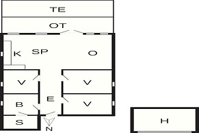 6 Person Holiday Home in Romo