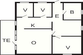 6 Person Holiday Home in Ronne