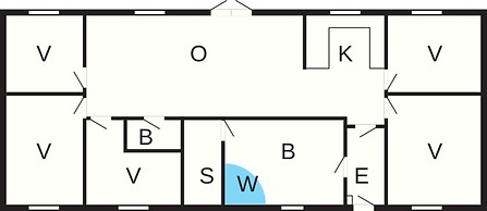 12 Person Holiday Home in Hals