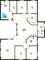 8 Person Holiday Home in Jerup