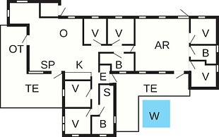 14 Person Holiday Home in Vaeggerlose