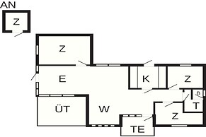 8 Person Holiday Home in Knebel