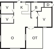 6 Person Holiday Home in Thyholm