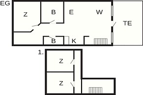 6 Person Holiday Home in Brovst