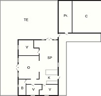 8 Person Holiday Home in Borkop
