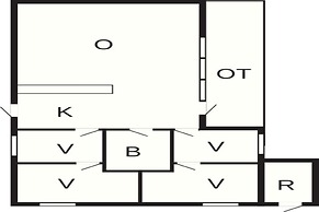 8 Person Holiday Home in Spottrup
