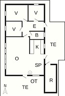 7 Person Holiday Home in Knebel